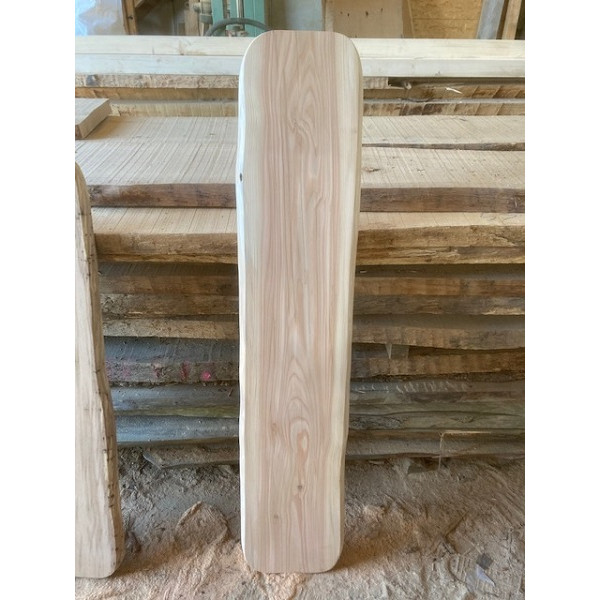 Gartenholz, Rückenlehne für Sitzbank, Lärche, gehobelt, Ecken abgerundet, unbehandelt, 100x30x2,5 cm
